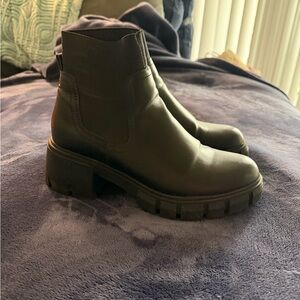 Madden Girl Black Ankle Boots